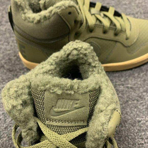 Nike Court Borough Mid Wntr AA3458-300 Olive - Picture 4 of 6